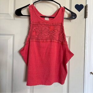 Free People We The Free Tank Top worn in embellished Shabby Chic